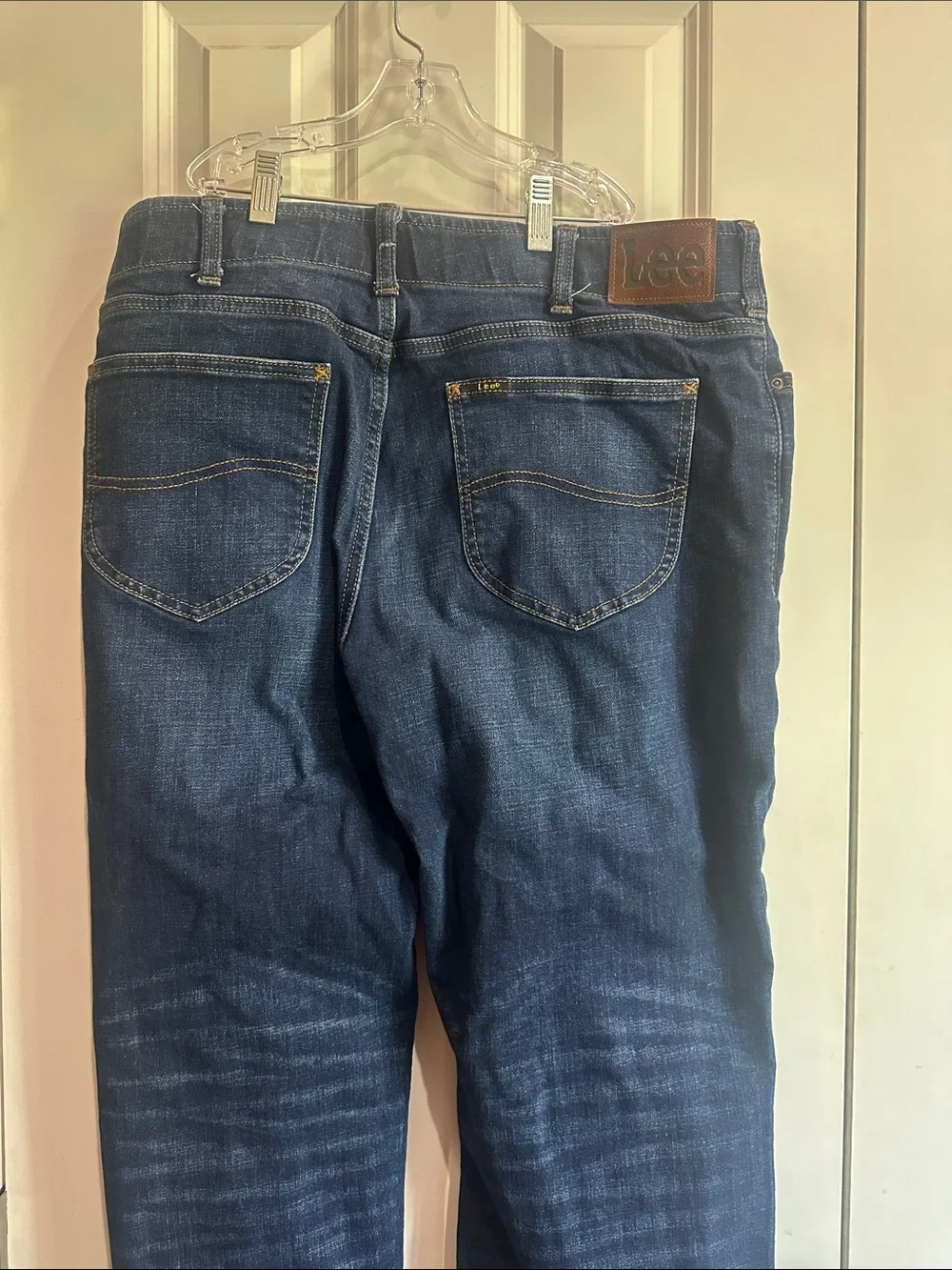 NWOT Lee Men's Indigo Straight Jeans size 36x34
